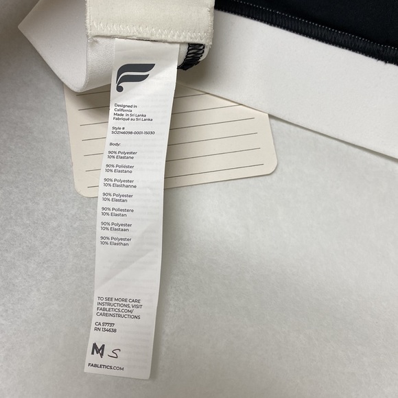 NWT: Fabletics Sports Bra - Picture 4 of 4